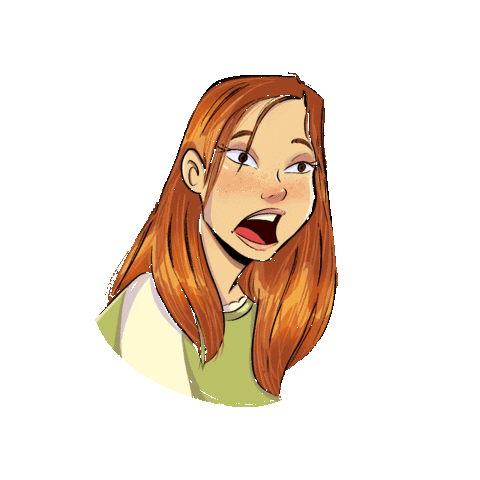 Empört Sticker by Helena Gaessler Autorin