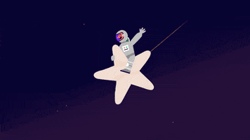 alexjohntait space star character astronaut GIF