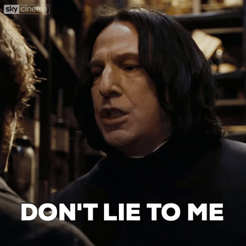 You Lie Harry Potter GIF by Sky - Find & Share on GIPHY