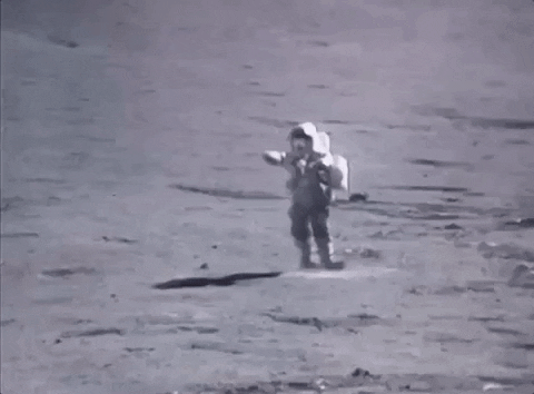 Tripping Moon Walk GIF by MOODMAN - Find & Share on GIPHY