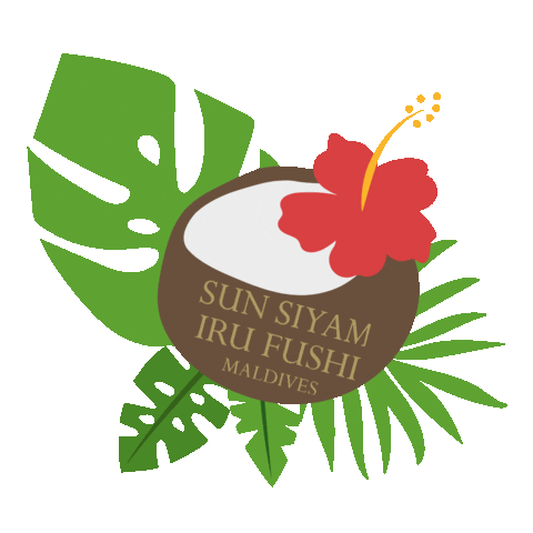 Island Sticker by Sun Siyam Iru Fushi Maldives