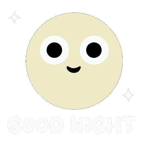 Happy Good Night Sticker