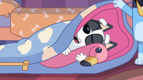 Time For Bed Sleeping GIF by Bluey - Find & Share on GIPHY