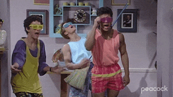Saved By The Bell Dancing GIF by PeacockTV