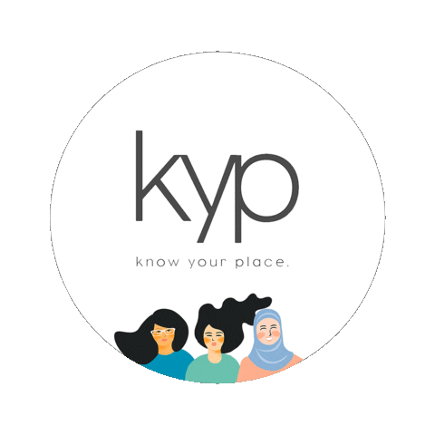 Know Your Place Sticker by KYP Community