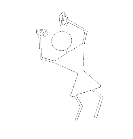 Folk Art Dance Sticker