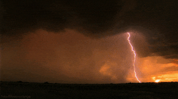 Lightning Landscape GIF