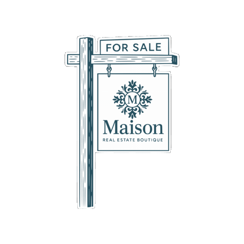 Maison Sticker by Cindy Bennett Real Estate