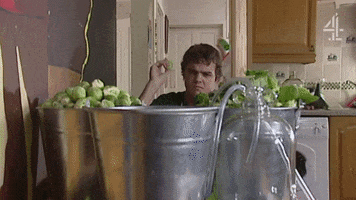 Brussels Sprouts Christmas GIF by Hollyoaks