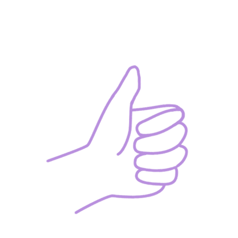 Thumbs 최고 Sticker by artistrykorea