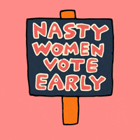 Vote Early Election 2020 GIF by Women’s March