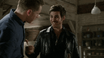 nervous captain hook GIF by ABC Network