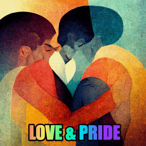 Gay Pride GIF by Maryanne Chisholm - MCArtist