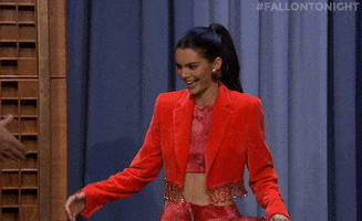 kendall jenner yes GIF by The Tonight Show Starring Jimmy Fallon