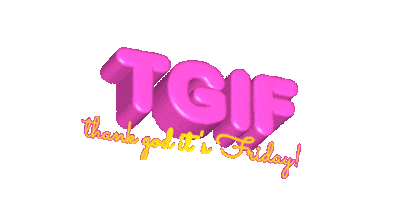 Thank God Its Friday Sticker by Woman Willionaire
