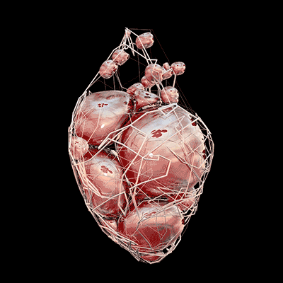 Heart 3D GIF by aesdope
