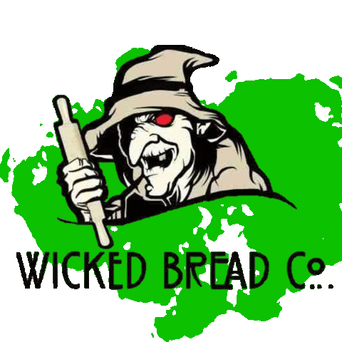 WIcked Bread Co. Sticker
