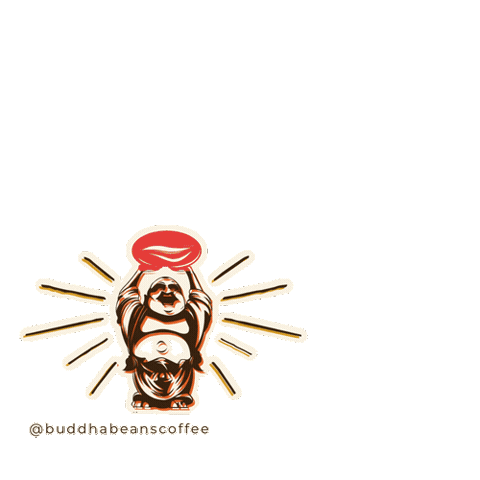 Cbd Coffee More Beans Sticker by buddhabeanscoffee