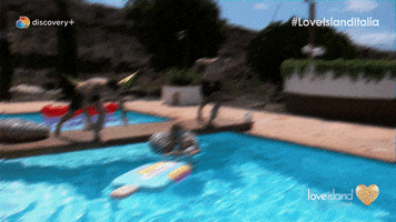 Pool Party GIF by Love Island Italia