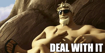Zeus Deal With It GIF - Find & Share on GIPHY