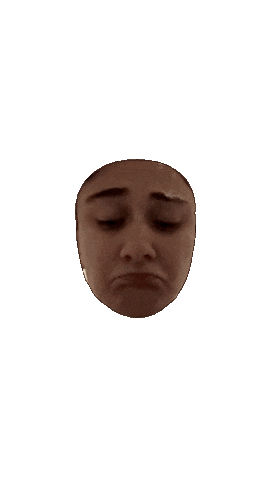Sad Face Sticker