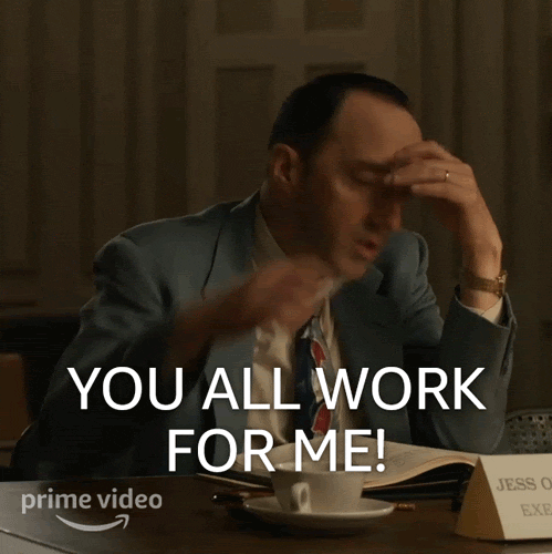 Tony Hale Boss GIF by Amazon Prime Video