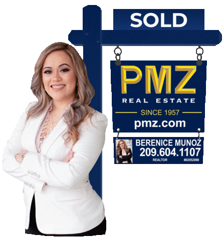 PMZ Real Estate Agent Berenice Munoz Sticker