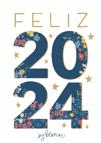 Happy New Year Christmas Sticker