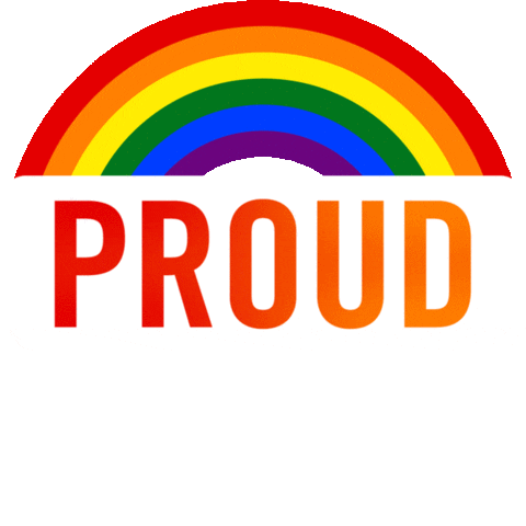 Proud Gay Pride Sticker by Darden Restaurants