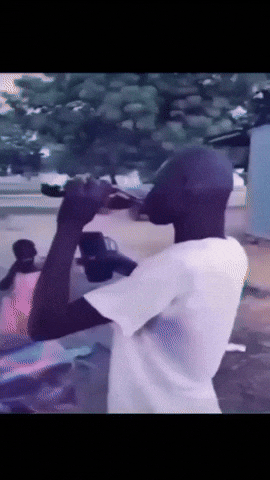 Chill Drinking GIF