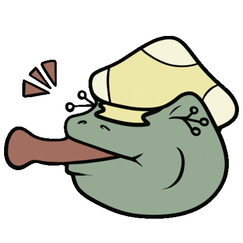 Frog Sticker