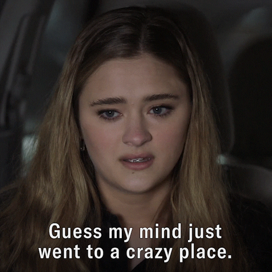 Overthinking Lizzy Greene GIF by ABC Network