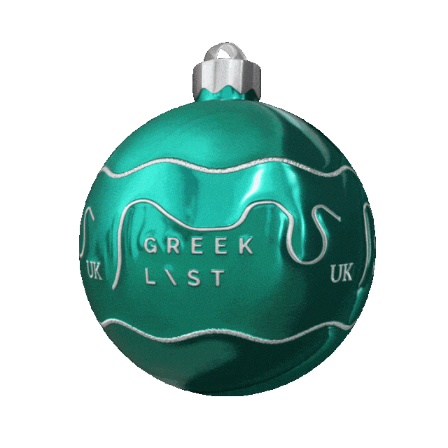 Greek List Sticker