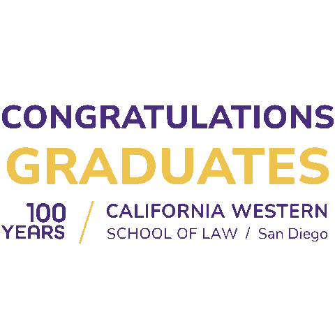 California Western School of Law Sticker