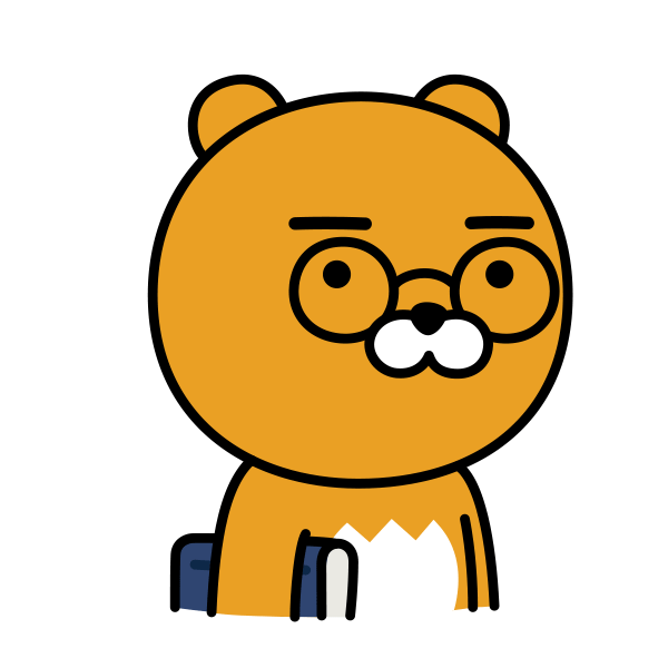 Glasses What Sticker by KakaoFriendsEurope for iOS & Android GIPHY
