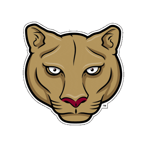 Cougars Grit Sticker by Mid-State Technical College