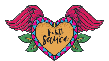Yellow Heart Sticker by The Little Sauce
