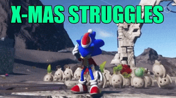 Sonic The Hedgehog Christmas GIF by Friendly Neighbor Records