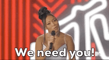We Need You GIF by 2020 MTV Video Music Awards