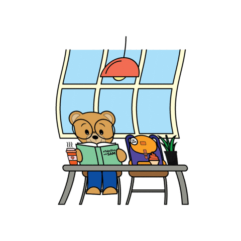 SAM Bear of SGH Sticker