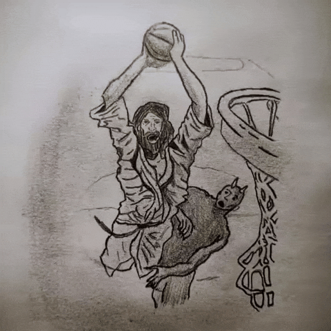 Jesus Devil GIF