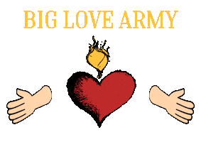 Big Love Hug Sticker by Lauren Monroe