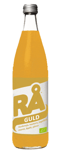 Gold Juice Sticker by WellNOx - RÅ