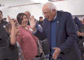 Feel The Bern Yes GIF by Bernie Sanders