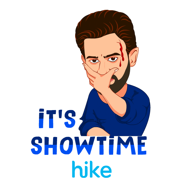 Its Showtime Tiktok Stickers Sticker by Hike Sticker Chat