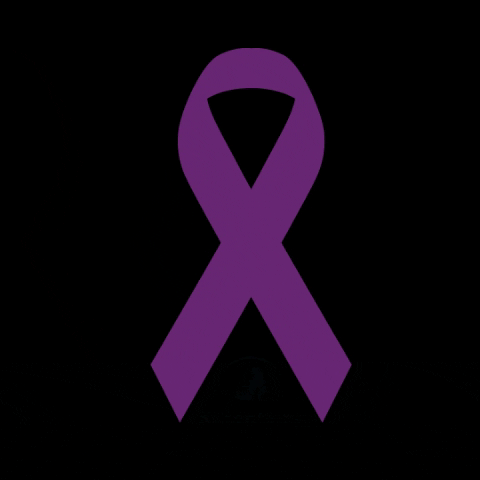 korentory purple awareness vd purple ribbon GIF