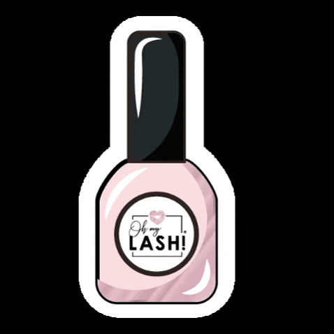 Oh-my-lash happy yes pink beauty GIF
