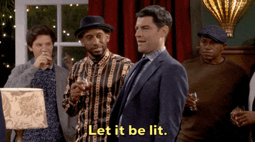 Lets Go Party GIF by CBS