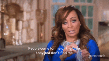 Real Housewives Of Potomac Tea GIF by PeacockTV