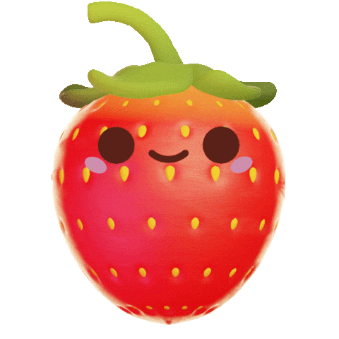 3D Fruit Sticker by dieter
